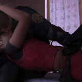 Claire-Redfield-x-Leon-S-Kennedy-Kiss-Rehtien3D